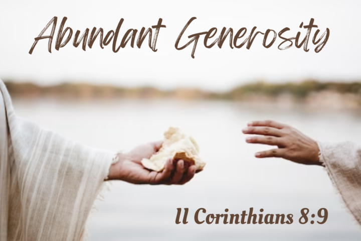 Abundant Generosity