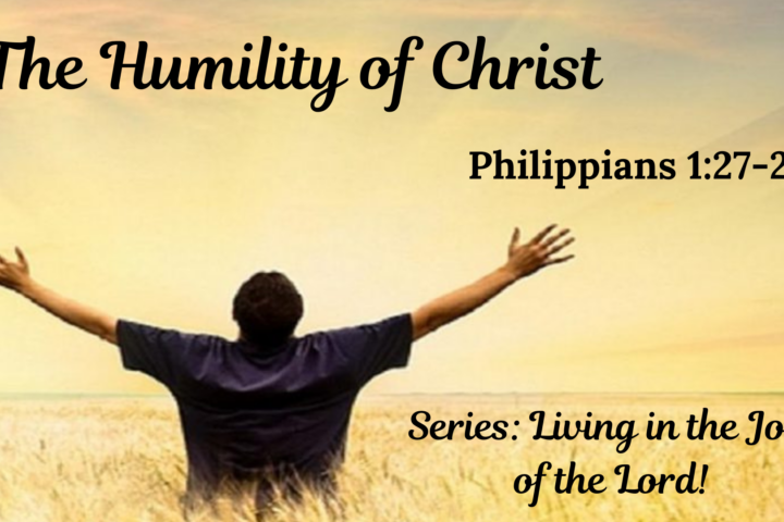 The Humility of Christ