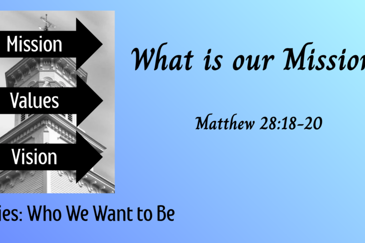 What is Our Mission?