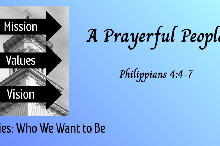 A Prayerful People
