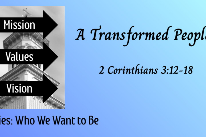 A Transformed People